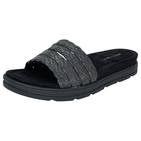Easy Spirit Salma2 Black Womens Slide Sandals Size 8.5M - Picture 2 of 11